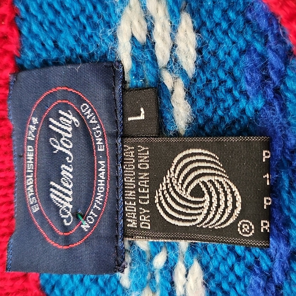 Vintage Allen Lolly Pure Wool Sweater Vest - Picture 2 of 5